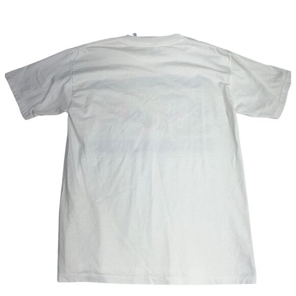 Vintage 90s Jerzeez Flower Garden Hummingbirds Floral T-Shirt Medium‎ - Picture 4 of 6